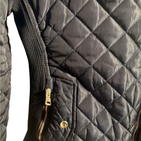 Love Tree Black Quilted Women's Jacket - Medium - Picture 3 of 9